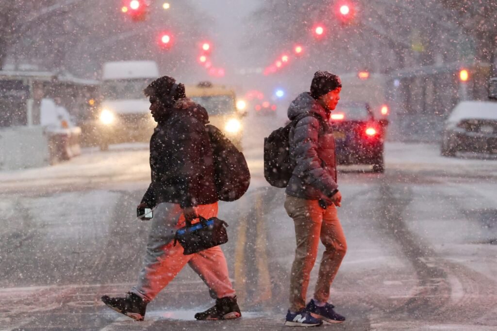 snow storm weather forecast nyc