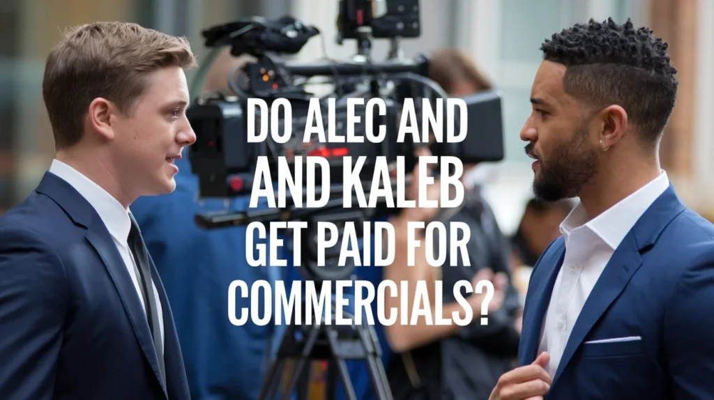 do alec and kaleb get paid for commercials